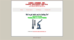 Desktop Screenshot of lordandhodge.com